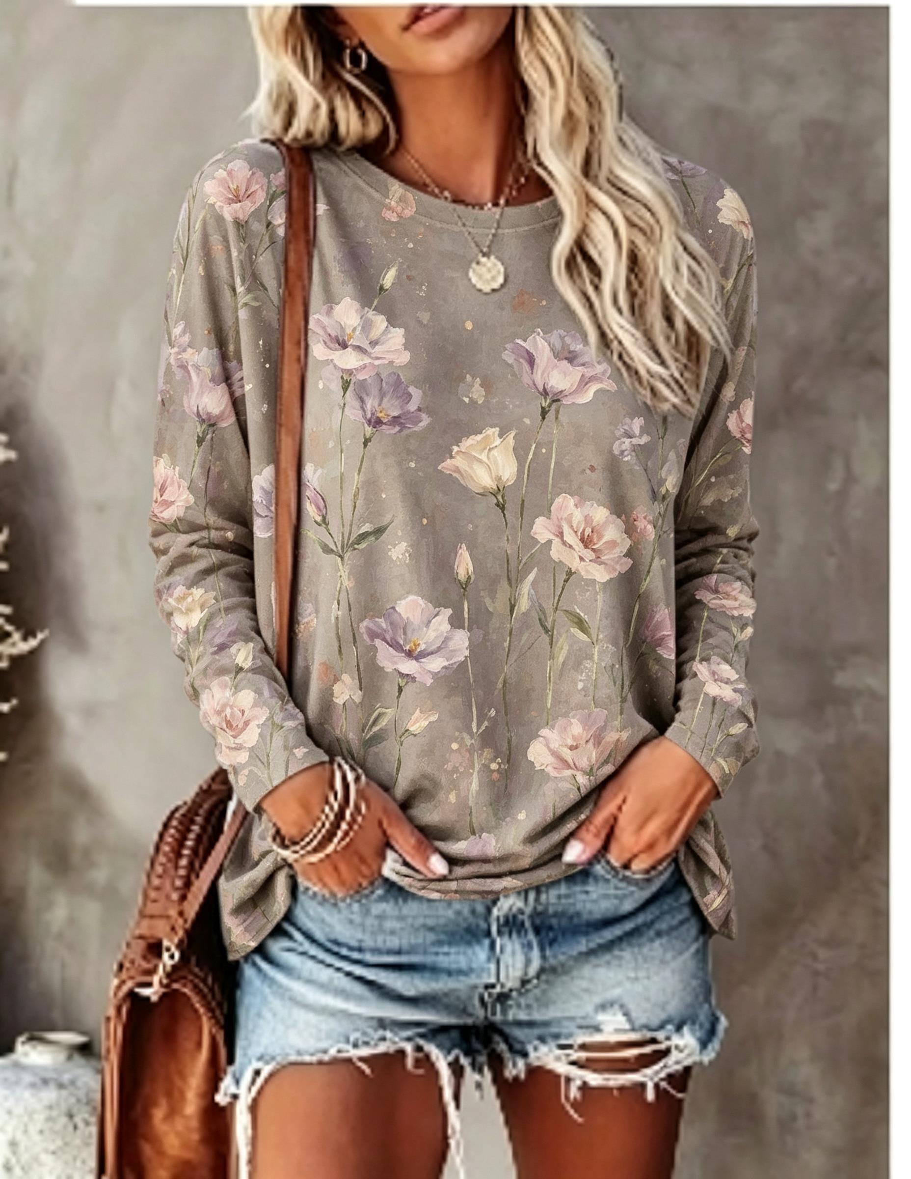 Camiseta de manga comprida par - Blouses avaliação e preço